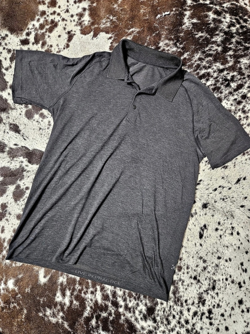 Lululemon Metal Vent Tech Polo Shirt Black